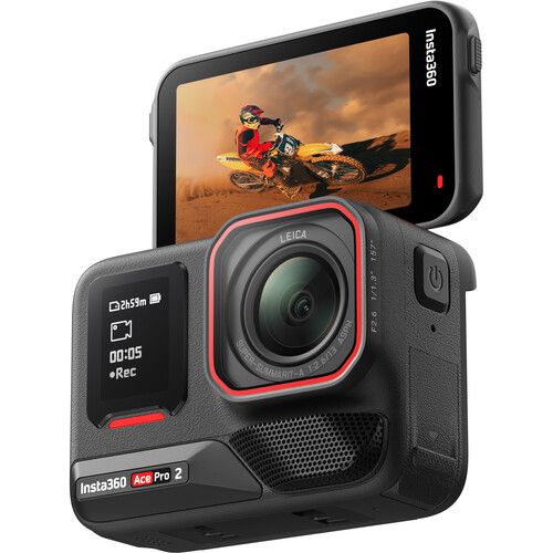  Insta360 Ace Pro 2 Action Camera Dual Battery Bundle